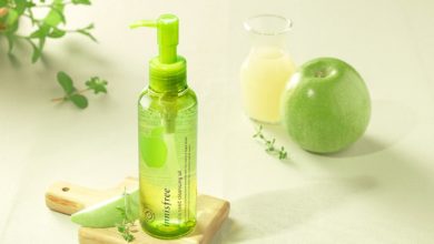 Review dầu tẩy trang Innisfree táo siêu sạch và nhẹ dịu cho da