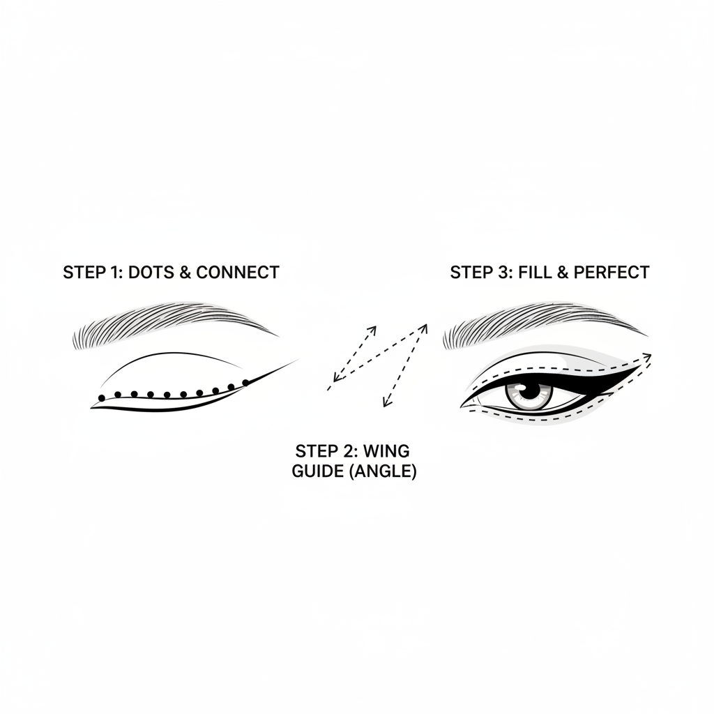 Kỹ thuật kẻ mắt cơ bản cho người mới