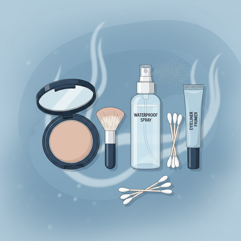 Mẹo kẻ mắt bền lâu trong thời tiết nóng ẩm