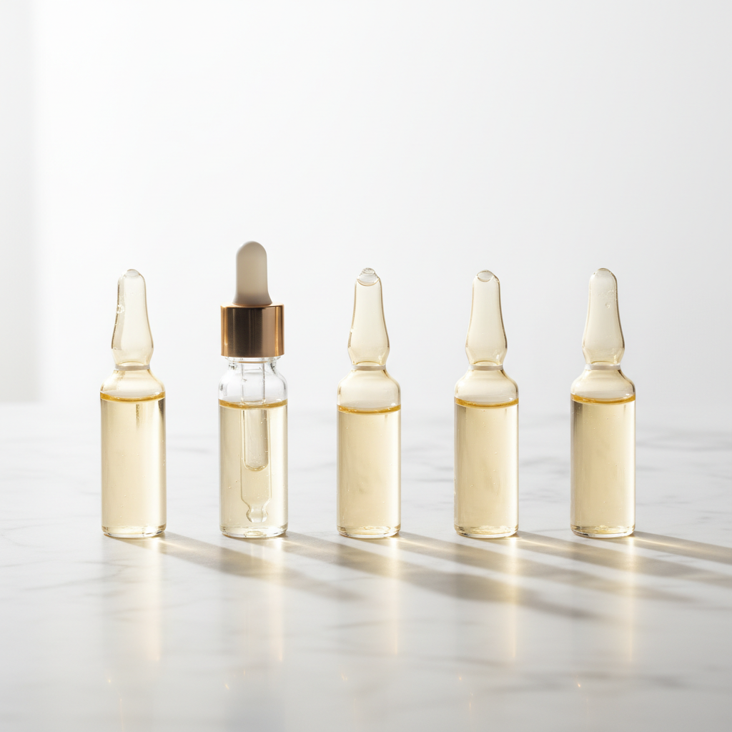 Ampoule là lọ tinh chất cô đặc nhỏ trong quy trình dưỡng da