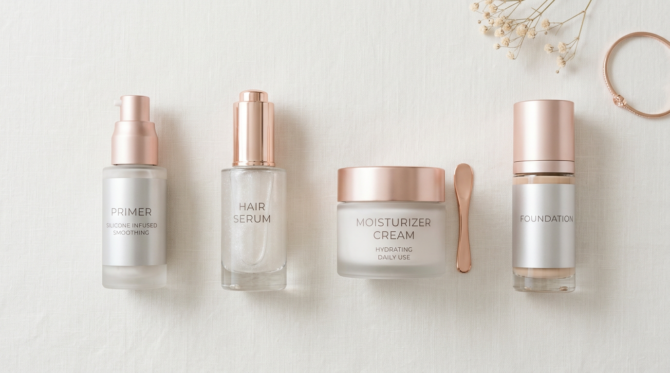 Các loại mỹ phẩm phổ biến có chứa silicone