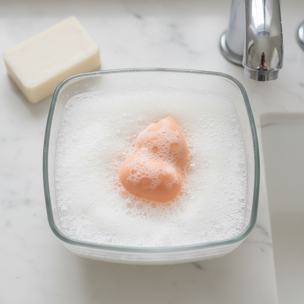 Cách vệ sinh mút trang điểm - Mút trang điểm – “vũ khí” giúp các nàng có lớp nền c