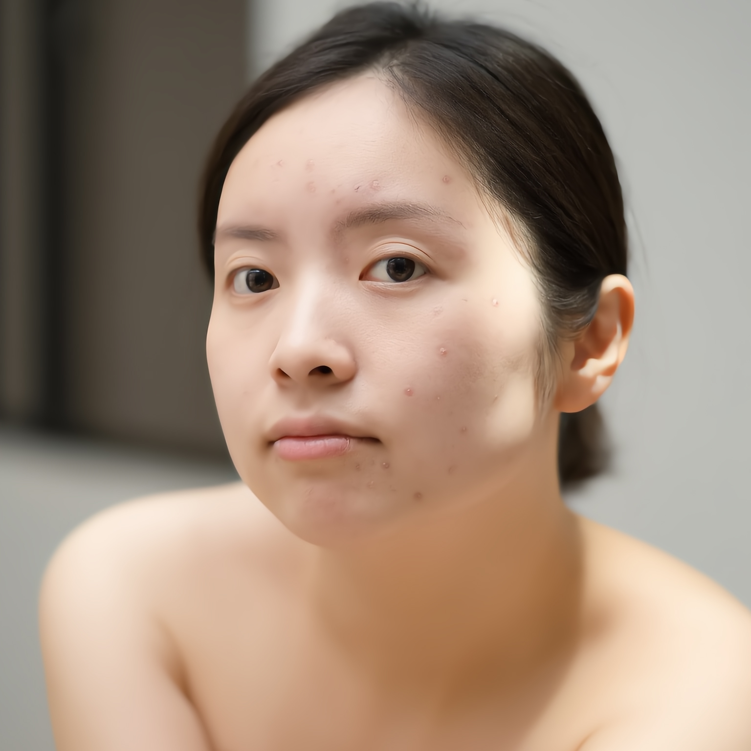 Da mụn viêm được hỗ trợ điều trị bởi centella asiatica
