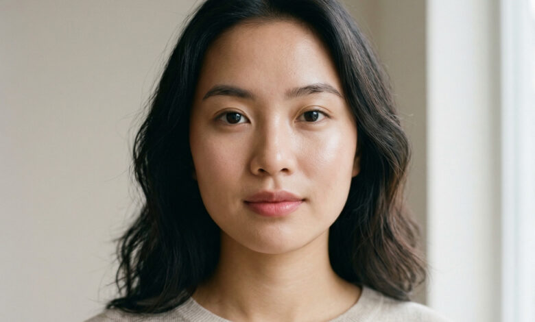 No-makeup look trang diem tu nhien phu nu chau A