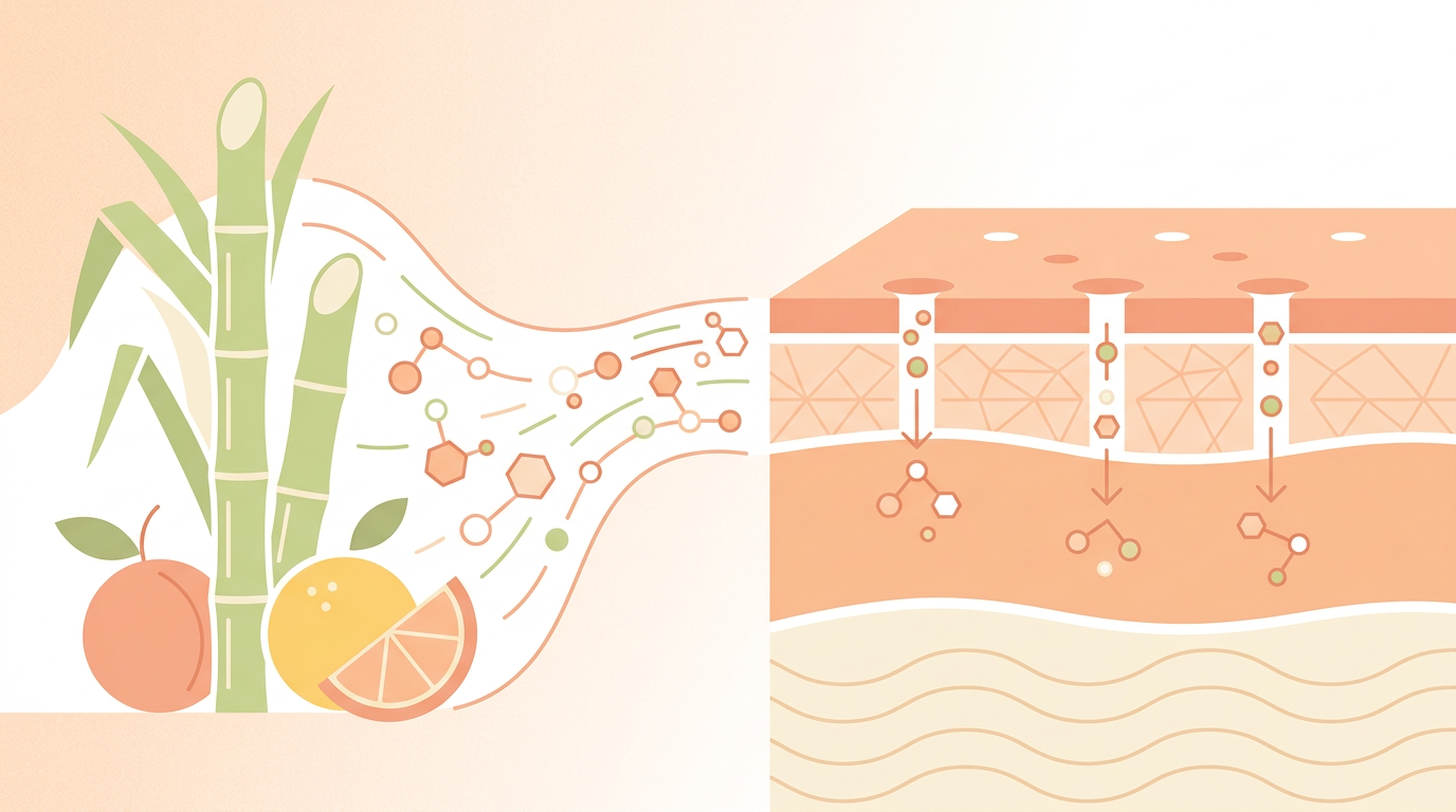 Glycolic acid AHA là gì trong skincare