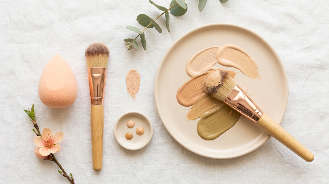 Cách sử dụng kem nền đúng cách