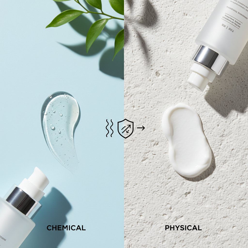 Phân biệt kem chống nắng hoá học và vật lý