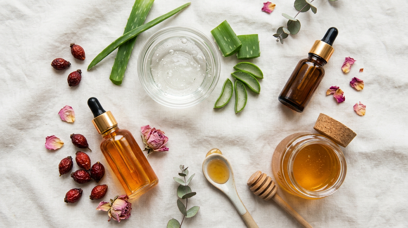 Kết hợp vitamin E với các nguyên liệu tự nhiên