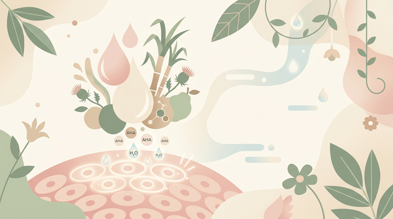 Lactic acid là gì trong skincare