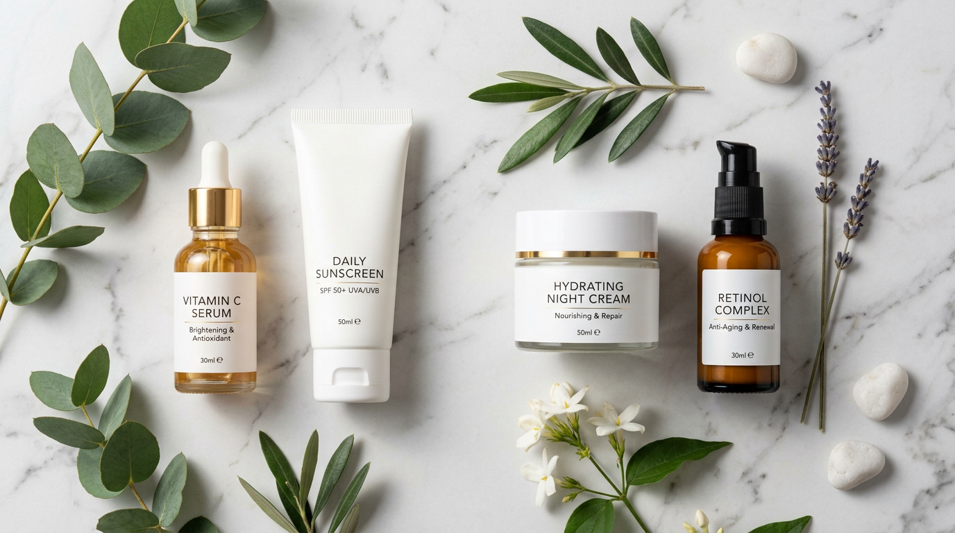 Quy trình chăm sóc da chống lão hóa sáng và tối hiệu quả