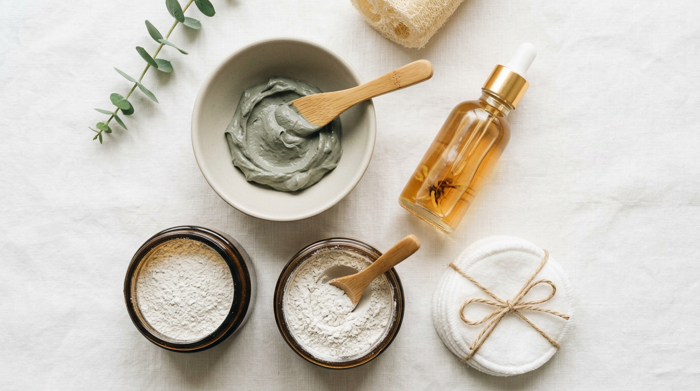 Mặt nạ đất sét kiểm soát dầu cho da dầu mụn