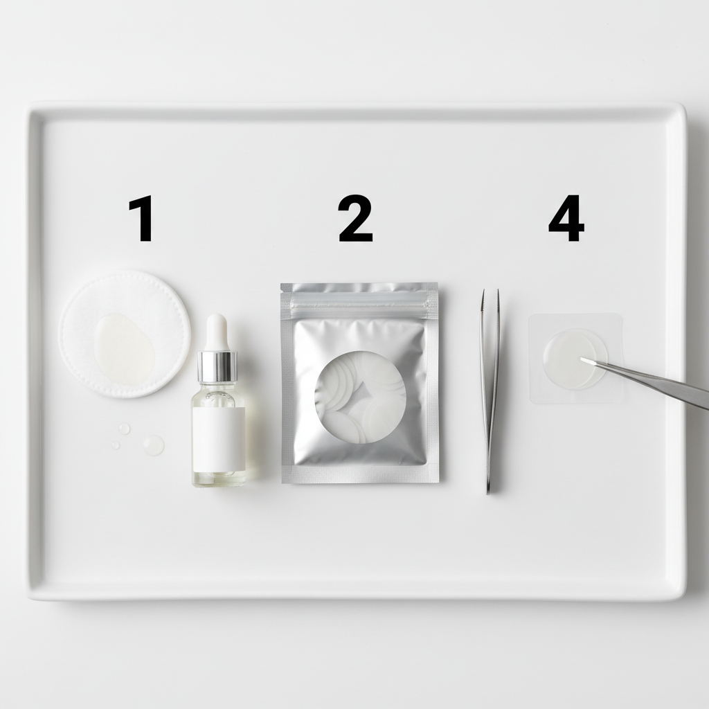 Cách sử dụng miếng dán trị mụn đúng cách theo từng bước để đạt hiệu quả tối đa