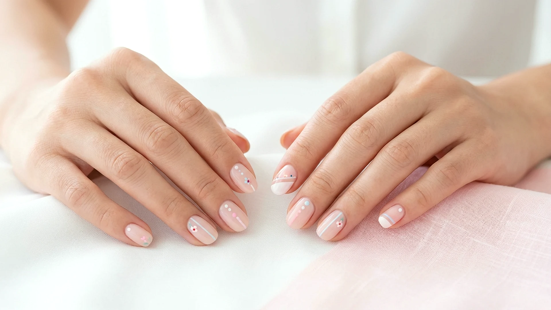 Cách vẽ móng tay đơn giản tại nhà với các mẫu móng tối giản cho người mới