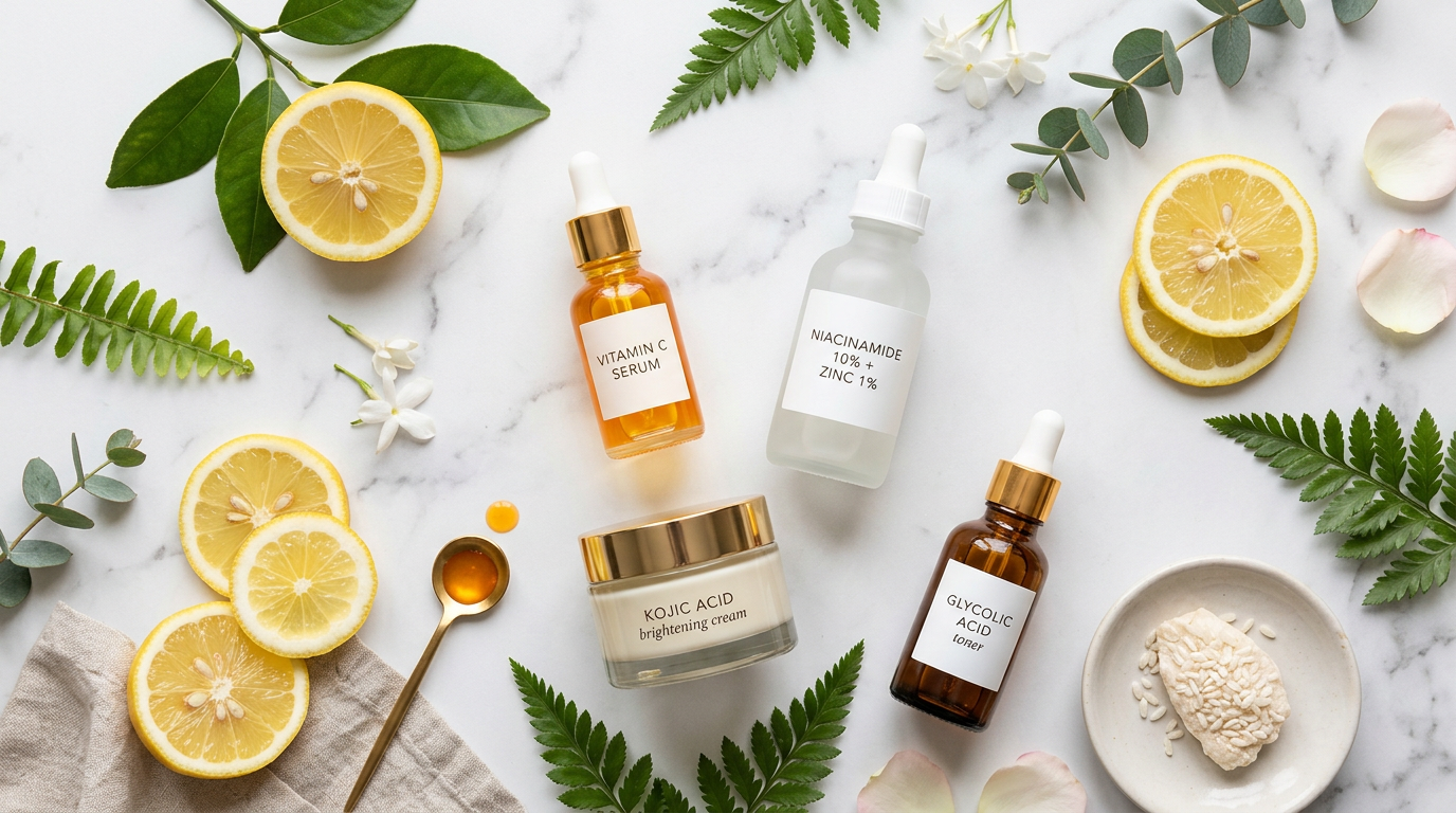 Thành phần kem trị nám hiệu quả arbutin niacinamide vitamin C