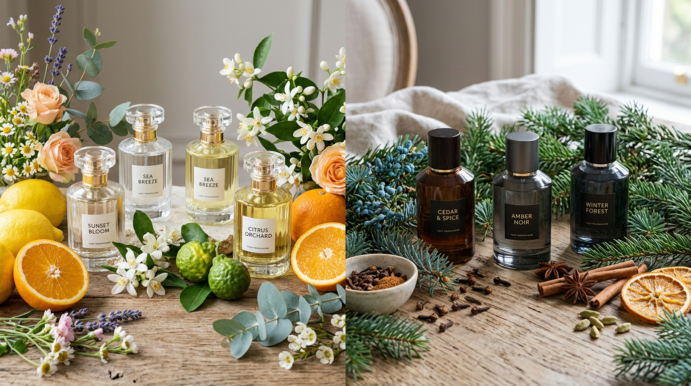 Cách chọn nước hoa phù hợp theo mùa và hoàn cảnh