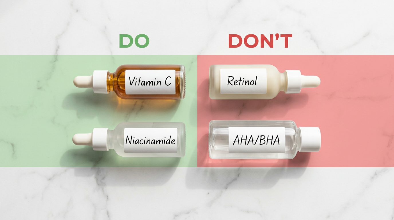 Tại sao kết hợp thành phần skincare đúng cách quan trọng