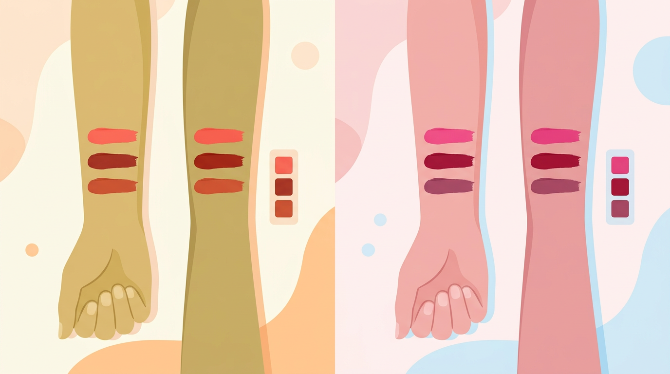 Cách chọn son môi theo tông da undertone ấm lạnh trung tính