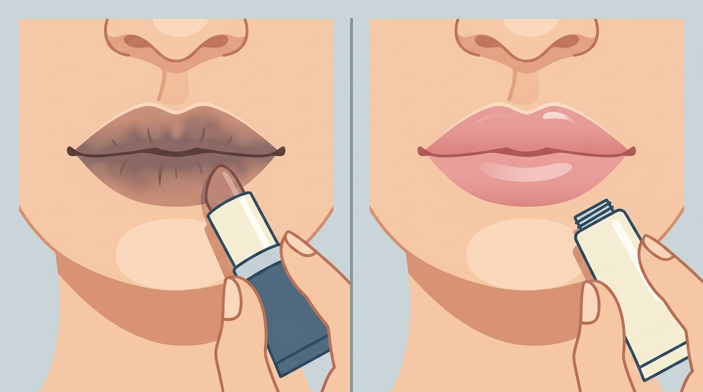 Chọn son môi phù hợp cho môi thâm và cách khắc phục