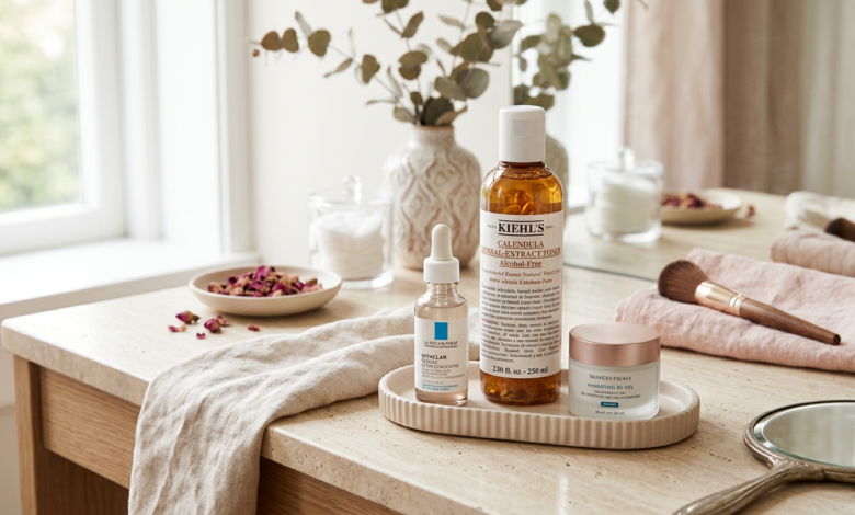 Da nhờn mụn có nên sử dụng Toner nước hoa hồng không? - featured image