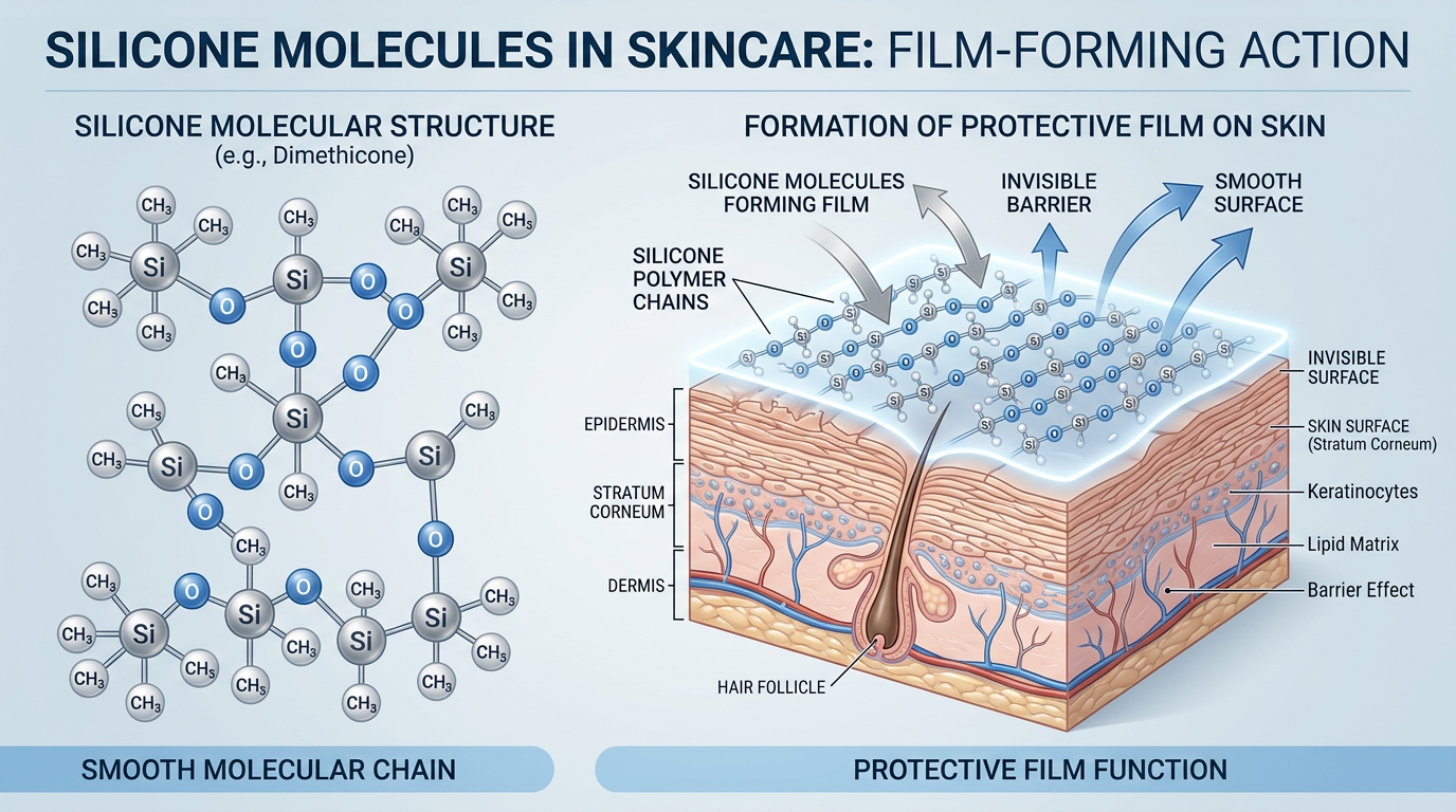 Silicone trong mỹ phẩm là gì và cơ chế hoạt động