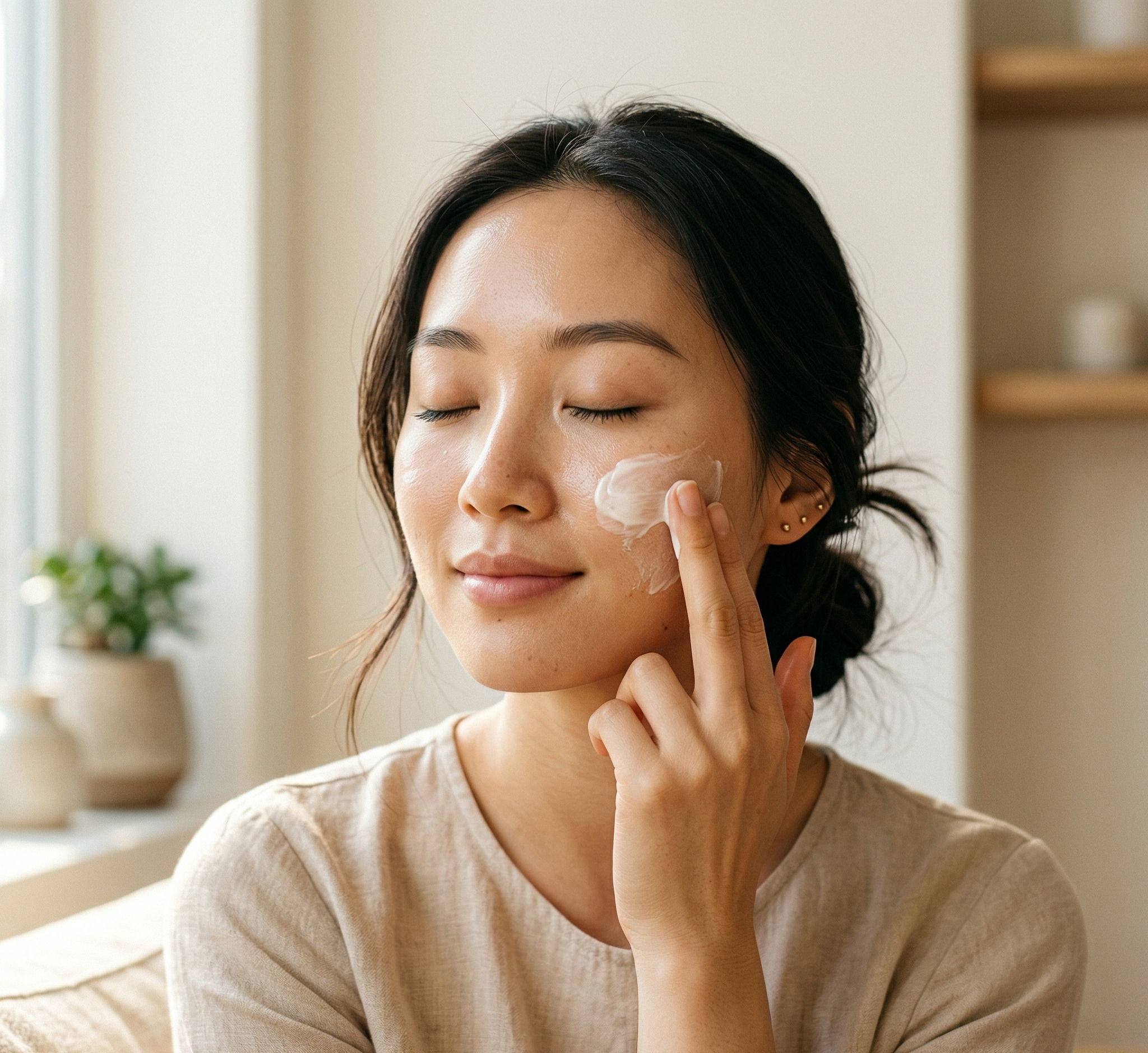 Dưỡng ẩm đủ là chìa khóa để da nhạy cảm khỏe mạnh