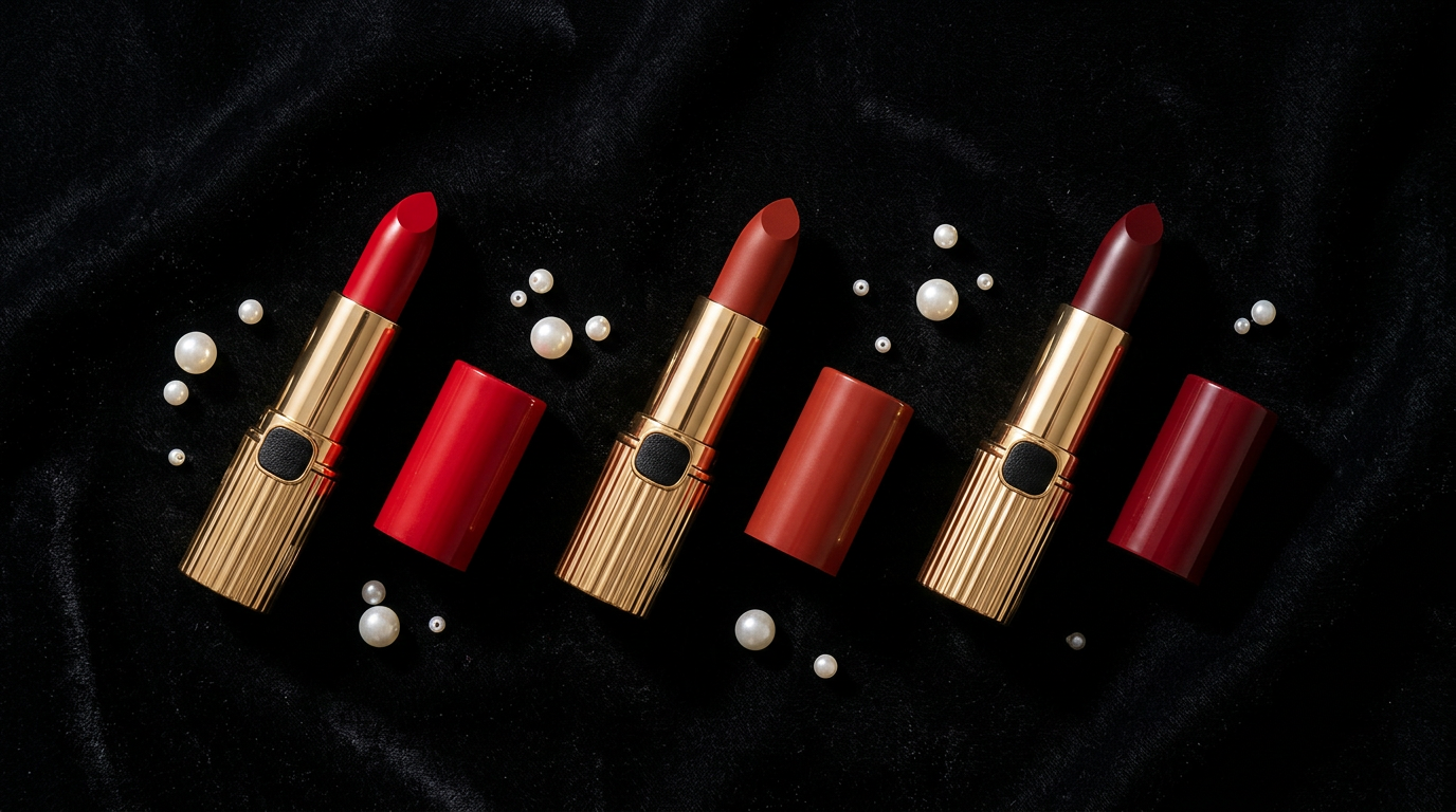 Các biến thể màu son đỏ thời thượng: đỏ thuần, đỏ gạch và đỏ rượu vang