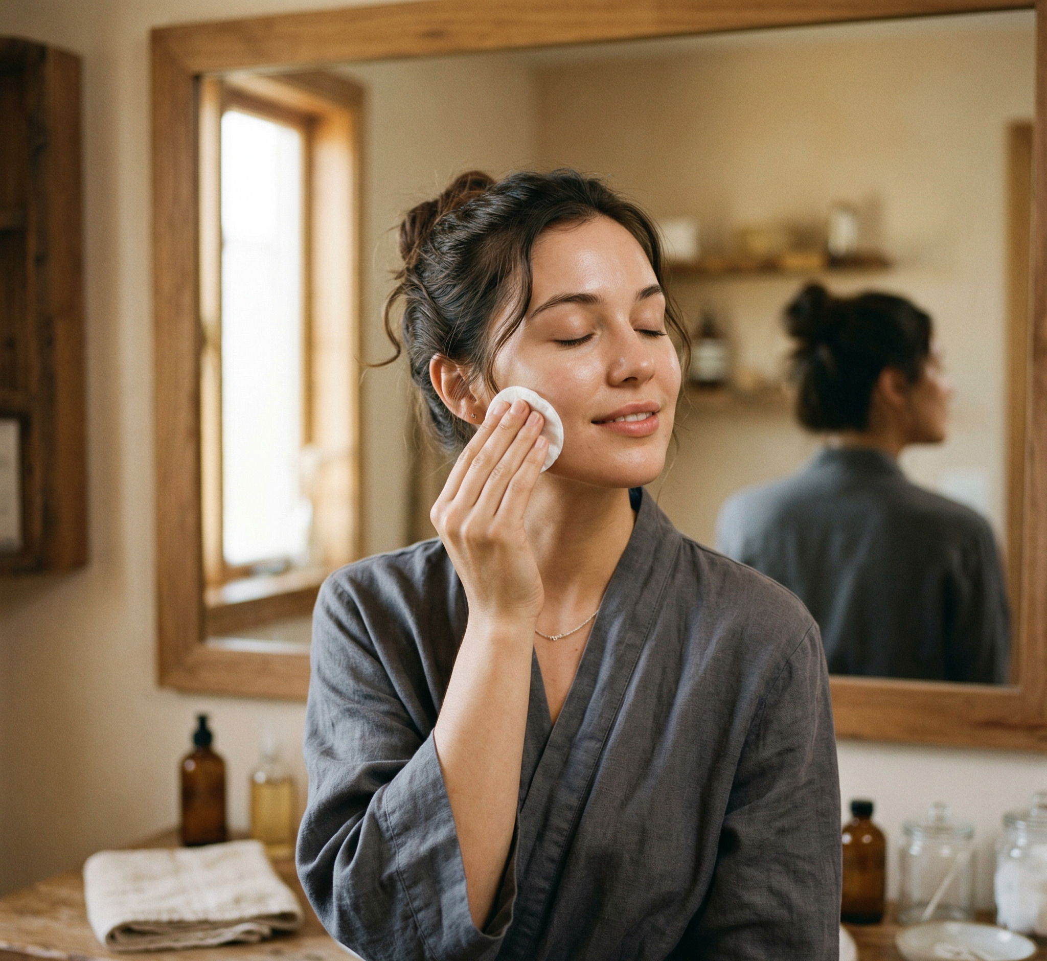 Tẩy tế bào chết nhẹ nhàng để da mịn màng đón nhận dưỡng chất