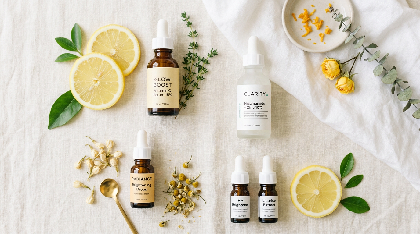 Thành phần làm sáng da hiệu quả: Vitamin C và Niacinamide