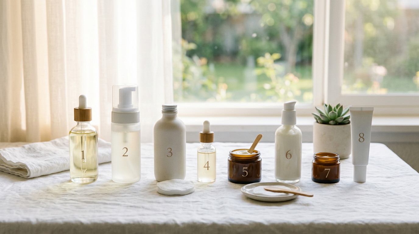 Thứ tự đắp skincare đúng nhất từ loãng đến đặc