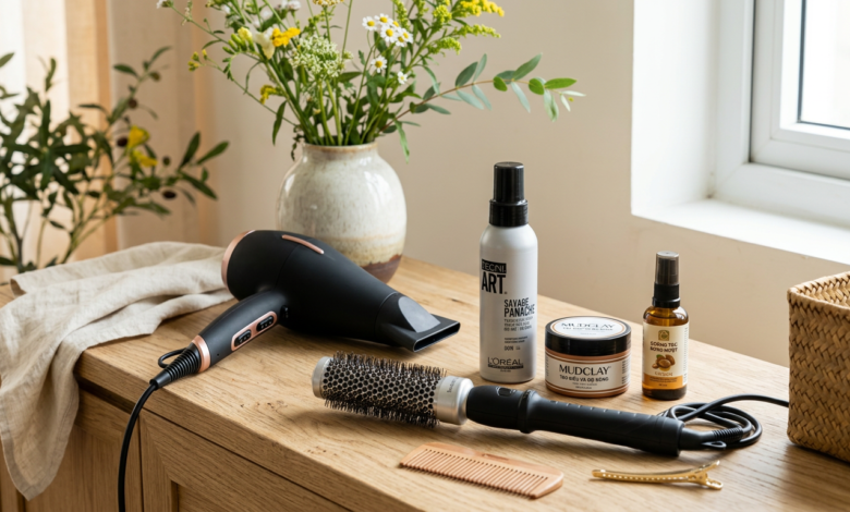 tạo kiểu tóc ngắn minh họa 1 (không người thật)