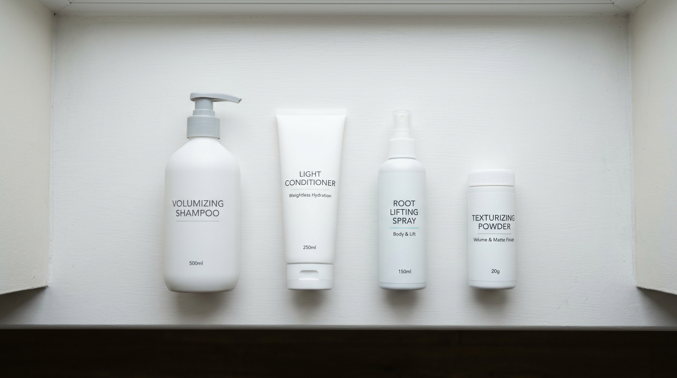 Bộ sản phẩm dầu gội tạo phồng và xịt chân tóc giúp tóc bồng bềnh lâu hơn