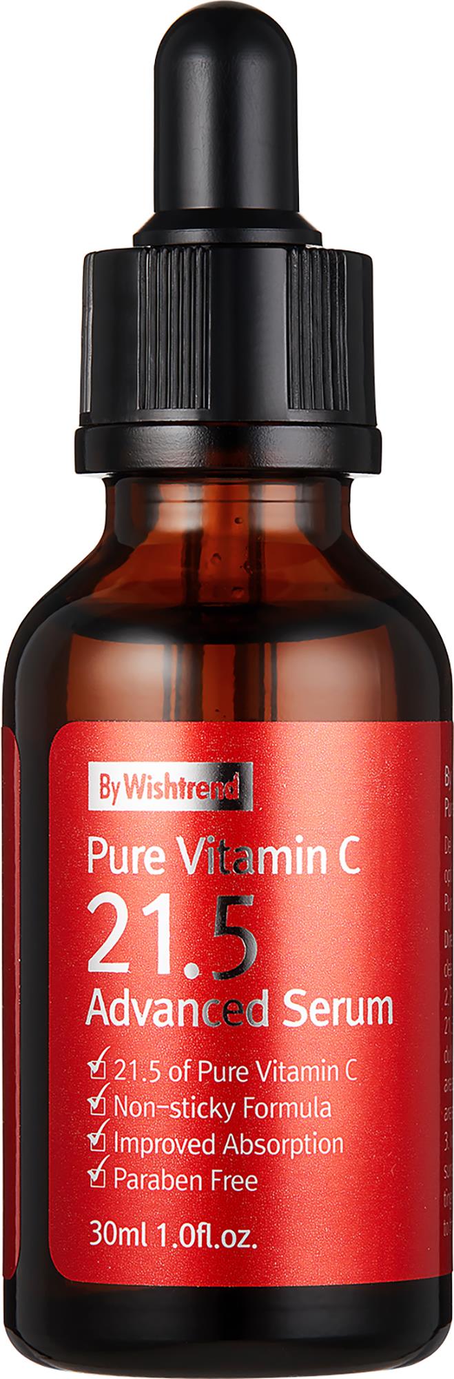 By Wishtrend Pure Vitamin C21.5 Advanced Serum chai dropper nền trắng